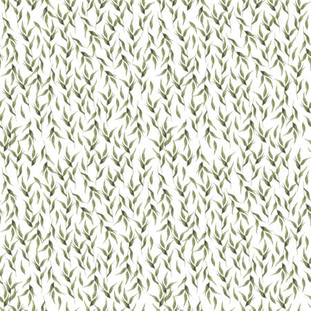 Leaves Pattern. Endless Background Seamlessの写真素材