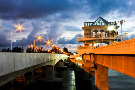 sarasin bridgeの写真素材