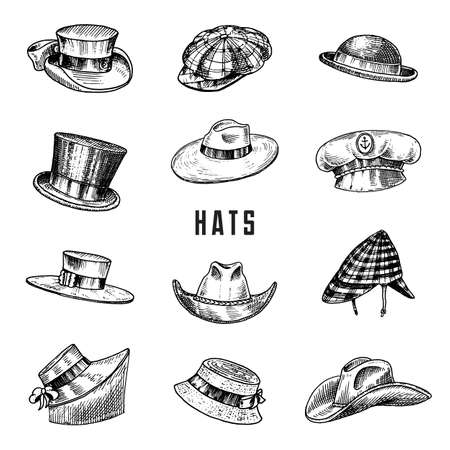 Summer vintage Hats collection 