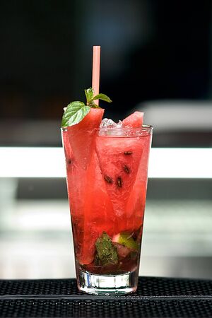 Watermelon cocktailの写真素材