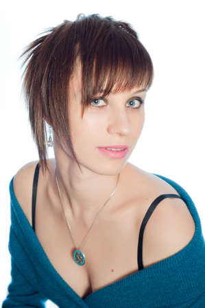 young beauty girlの写真素材