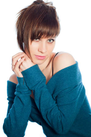 young beauty girlの写真素材