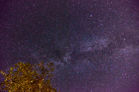 Milky way. Galaxy on night sky.の写真素材