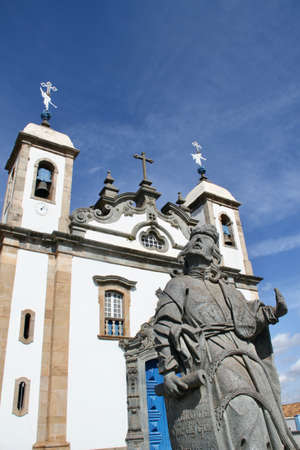 Church of the prophets in Congonhasの写真素材