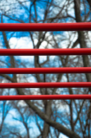 The texture of the lattice fence street photography, drains Ð°の写真素材