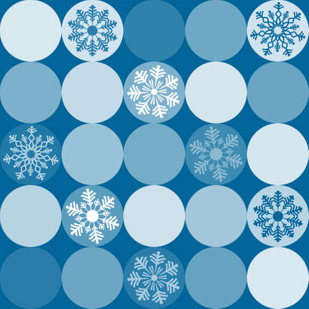 pattern from snowflake. Vector illustrationのイラスト素材
