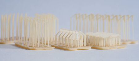 3D resin prints. Elements of the ship's model equipment