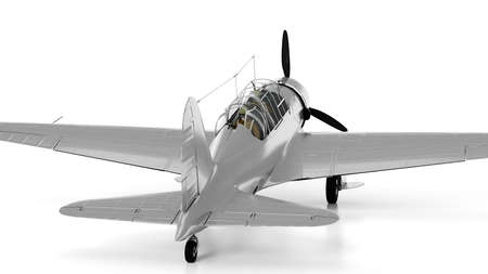 3d Illustration. Su-2 soviet light bomber