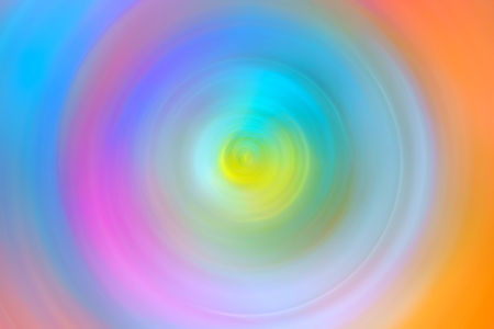 A Spiral of Gradient Colourの写真素材
