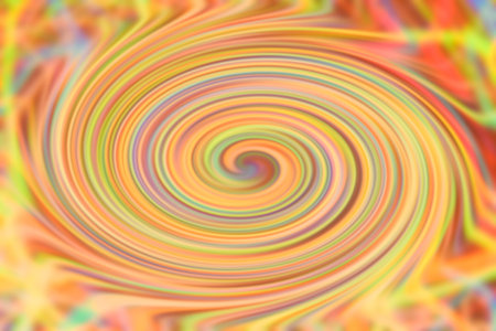 An Illustration of a Swirl of Pastel Colours, Showing a Soft and Gentle Texture to the Mix.