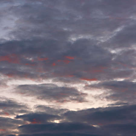 gray overcast sky as a symbol of anxiety and worry
