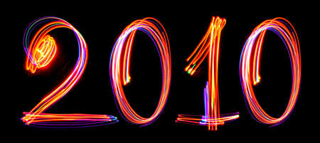 The figures, isolated on black backgroundの写真素材