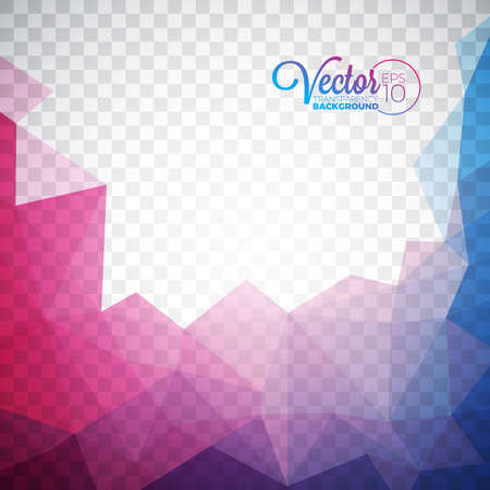 Vector geometric triangles background. Abstract polygonal design.のイラスト素材
