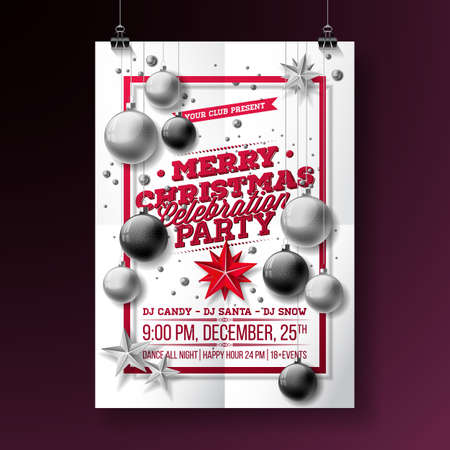 Invitation Poster Templateのイラスト素材
