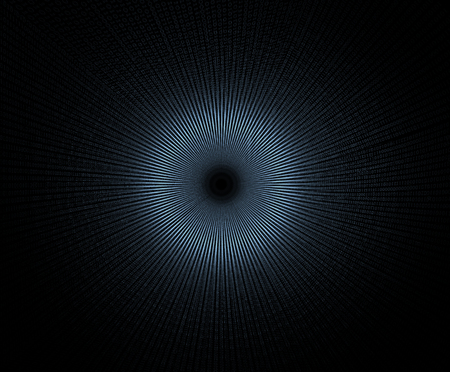 Digital tunnel with binary code, internet concept, abstract illustration, backgroundの写真素材