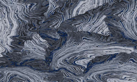 Grunge psychedelic abstract vector texture with marble Fluid Art effect. For business card, posters, postcards, tile, wall panel, carpet, home textile, websites. Contemporary Art with liquid effect.のイラスト素材