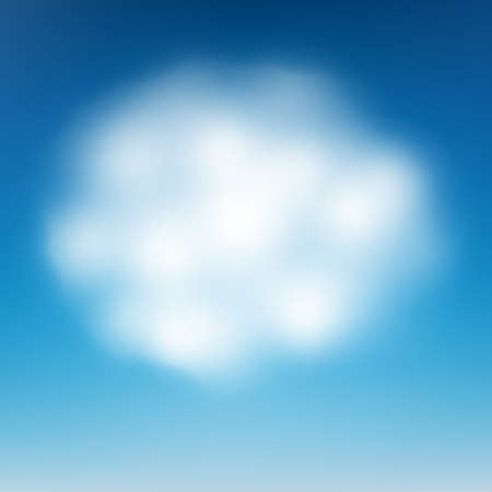 Cloud on blue sky.のイラスト素材