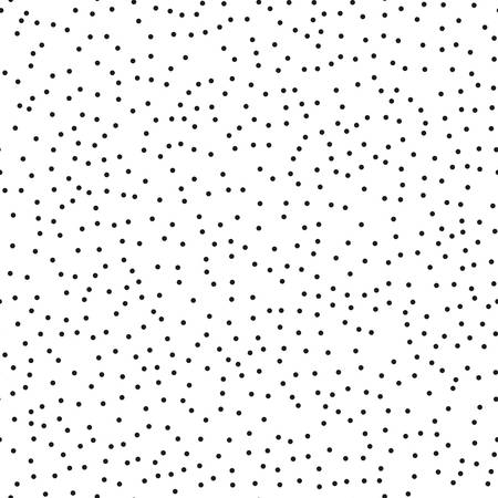 Pointillism low density seamless dots pattern. Abstract monochrome halftone. Just drop to swatches and enjoy EPS 10 vector fileのイラスト素材