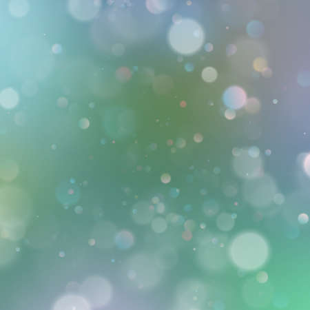 Abstract defocused of blue green bokeh with dust. EPS 10のイラスト素材