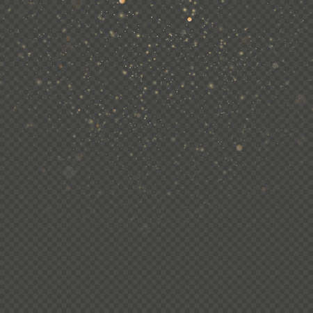 Overlay effect for luxury greeting rich card. Star dust light on transparent background.の写真素材
