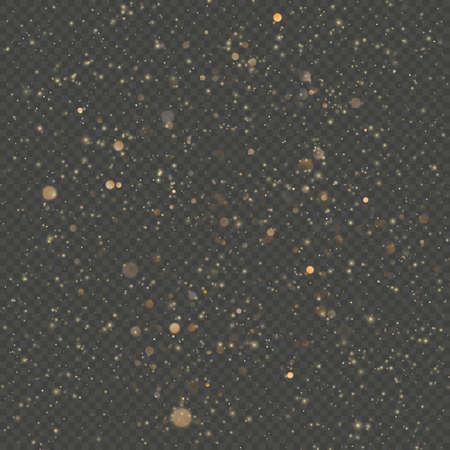 Overlay effect for luxury greeting rich card. Star dust light on transparent background.の写真素材