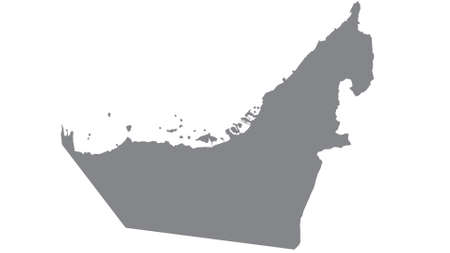 United Arab Emirates map with gray tone on  white background,illustration,textured , Symbols of United Arab Emirates,for advertising ,promote, TV commercial, ads, web design, magazine, news paper, report, research video editor,bloggerの写真素材