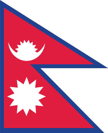 Nepal Flag illustration,textured background, Symbols and official flag of Nepal,for advertising ,promote, TV commercial, ads, web design, magazine, news paper, report, research video editor,bloggerの写真素材