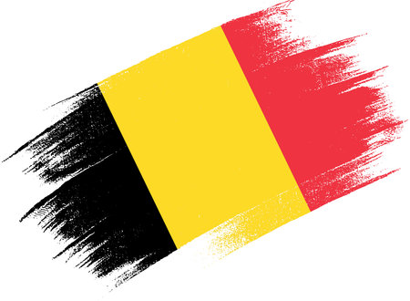 Germany  flag with brush paint textured isolated  on png or transparent background,Symbol Germany,template for banner,advertising ,promote, design,vector,top  win sport countryのイラスト素材
