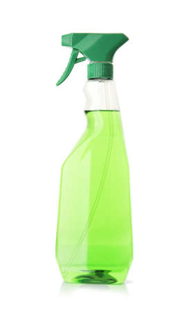 Cleaning spray isolated on white backgroundの写真素材