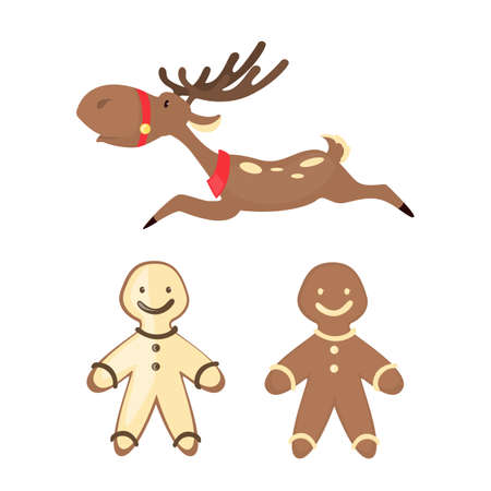 Gingerbread decorationのイラスト素材