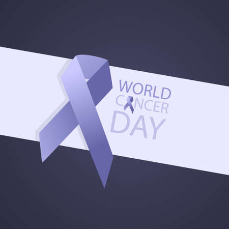 World cancer day. Day of diseases awareness.のイラスト素材