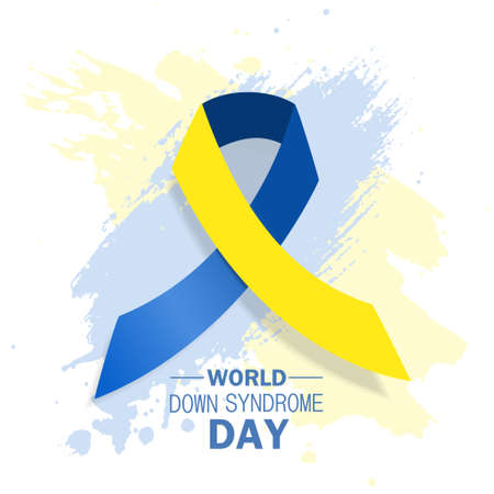 Down syndrome day image illustrationのイラスト素材