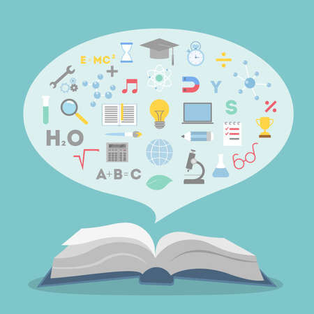 Education concept illustration.のイラスト素材