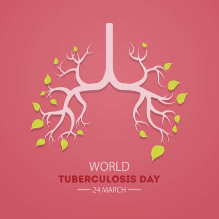 World tuberculosis day image illustrationのイラスト素材