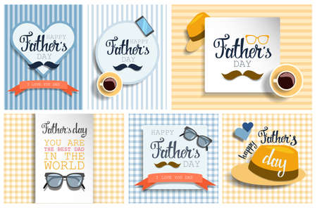 Happy Fathers day.のイラスト素材