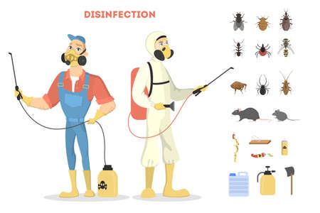 Pest control service.のイラスト素材