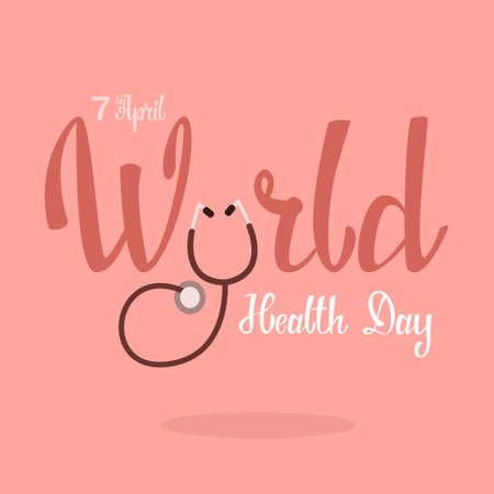 World health day.のイラスト素材