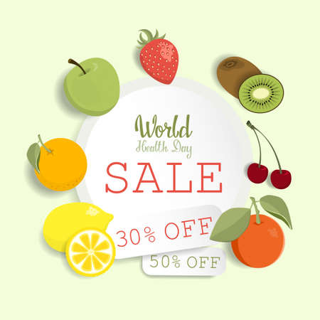 World health day.のイラスト素材