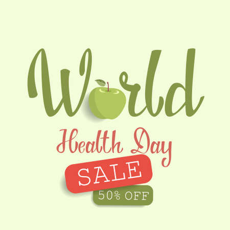 World health day.のイラスト素材