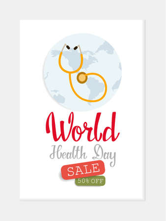 World health day.のイラスト素材