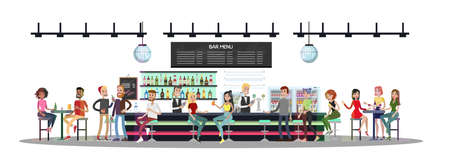 Night club room.のイラスト素材