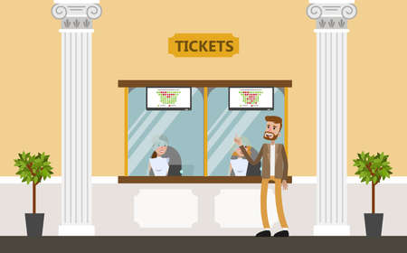 Theater building interior.のイラスト素材