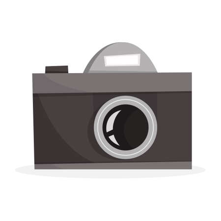 Camera symbol. Digital equipment for photography. Focusのイラスト素材