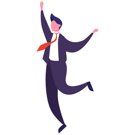 Corporate party in the office with champagne glassのイラスト素材