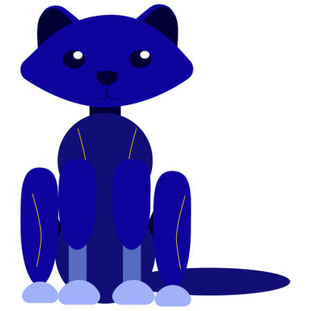 Futuristic robotic character. Idea of automation. Cyborg and humanoid.のイラスト素材