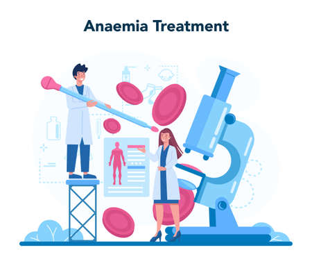 Physician or generel healthcare doctor. Idea of doctor treatingのイラスト素材
