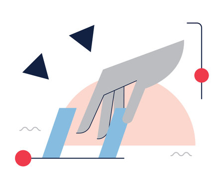 Balance concept. Idea of stability and calmness. Abstract, businessのイラスト素材