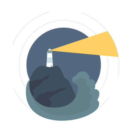 Hope concept. New beginning and faith in the future, supportのイラスト素材