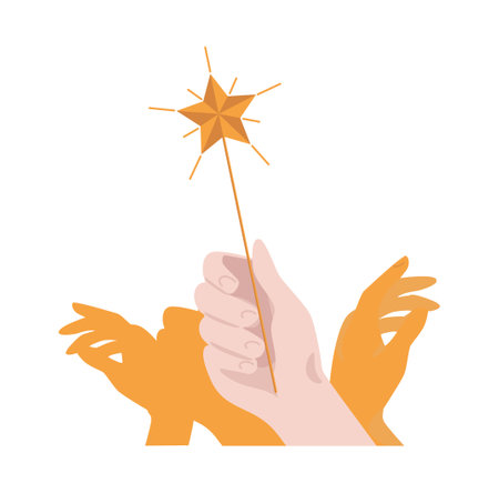 Uniqueness and individuality concept. Character standing outのイラスト素材