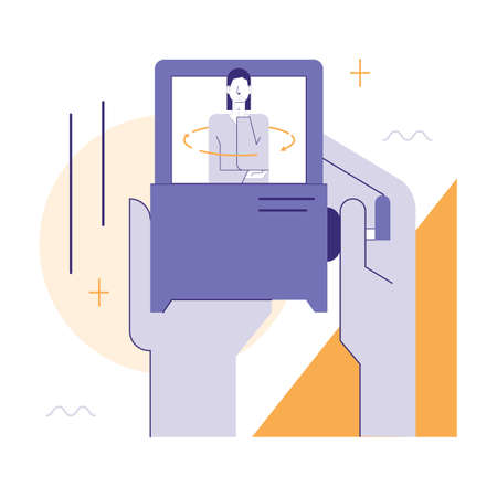 Overthinking. Anxiety and stress caused by thinking too much.のイラスト素材